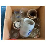 Assorted Drinking Mugs & Glasses
