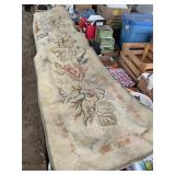 Vintage Hooked Rug Runner
