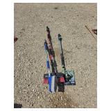 Brushes and sprayer