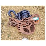 3 pulleys
