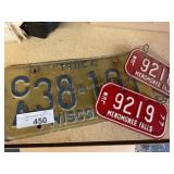 License Plate & Bicycle Plates