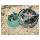 2 Christmas tree stands