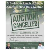 Property sold prior to auction