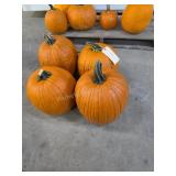 4 Large Pumpkins