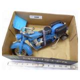 Plastic Marx Fix-It motorcycle w/6 misc. tools - 1