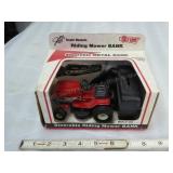 Die-cast Ertl Lawn Chief Steerable Lawnmower bank
