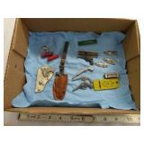 16 assorted small toy guns & whistle Cracker Jack