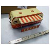 Tin House trailer w/ canopy - 1950s (made in Japan
