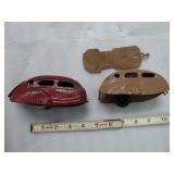 2 pressed steel Wyandotte Travel Trailers - 1930s