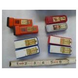 4 sets plastic gas pump salt & pepper shakers
