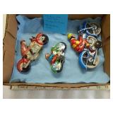 3 tin motorcycles: 5-1/2" Racer - CS290 (MISSING