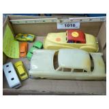 7 assorted cars: 1 plastic promo ; 1 Renwal conver