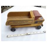 Wood - N. D. Cass Toy Co. - coal dump truck