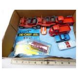 8 die cast vehicles