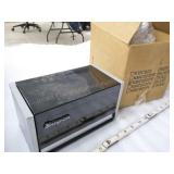 Miniature Snap-On Toolbox / jewelry box - black -