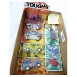 7 die cast Tootsietoys - MOC: five 1976 Toughs ; t