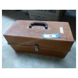 Tackle box w/ contents (some vintage)