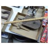 Wood pulley & other