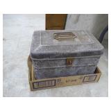Vintage metal box