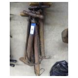4 vintage air pumps