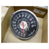 Vintage police speedometer
