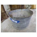 Vintage galvanized pail