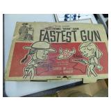 Vintage Kilgore "Fastest Gun" game w/ box