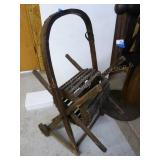 Vintage hose reel (missing 2 slats)