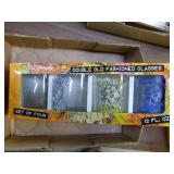 Set of 4 Don Ed Hardy design glasses