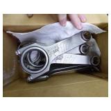 5 connecting rods (numbered)