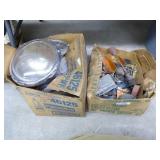2 boxes misc. VW parts & other