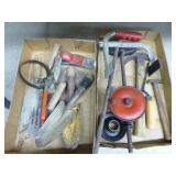2 boxes misc. hand tools