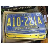 Penn. Dealer license plates