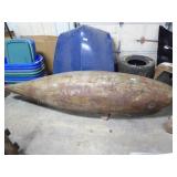 Vintage fuel/drop tank (approx. 10