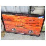 BF Goodrich framed poster