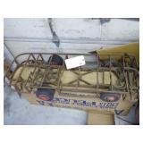 Vintage metal bus frame (from Halicki Estate Aucti
