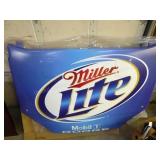 Miller Lite plastic sign - approx. 42" x 60"