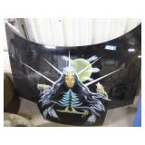 Ford hood w/ mural