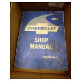 1963 Chevy shop manual