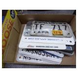 Motorcycle license plates