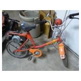 AMF Road Master moped (turns over)