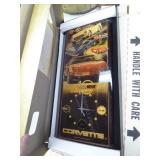 Corvette clock