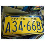 Penn. Dealer license plates