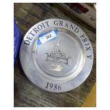 Detroit Grand Prix plate