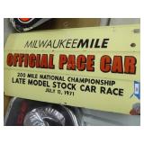 Pinstripe Legends car door decor