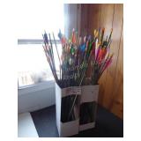 Mis arrows 2 boxes - alum & carbon