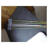 Bow fishing arrows - 4 new - 1 used