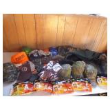 Hats - bag - toe warmers