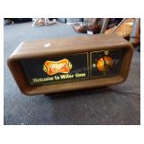 Miller Time clock & cords