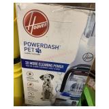 Hoover power dash pet carpet cleaner box appears